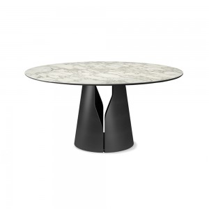 Mesa Giano Keramik Round Cattelan Italia. Mesa moderna. Mesas de comedor.