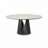 Mesa Giano Keramik Round Cattelan Italia. Mesa moderna. Mesas de comedor.