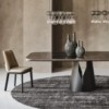 Mesa Giano Keramik Premium de Cattelan Italia. Mesa moderna. Mesas de comedor.