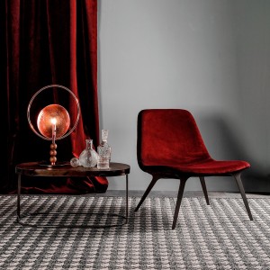 Butaca Sveva de Tonin casa. Mueblesde diseño modernos de hogar.