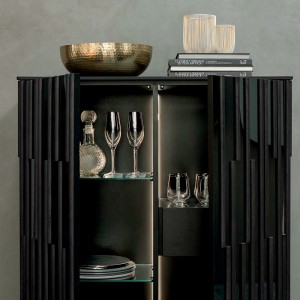 Vitrina Drops de Tonin casa. Muebles modernos de hogar.