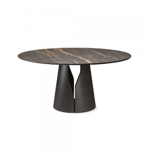 Mesa Giano Keramik Round Cattelan Italia. Mesa moderna. Mesas de comedor.