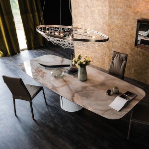 Mesa Giano Keramik Rectangular de Cattelan Italia. Mesa moderna. Mesas de comedor.
