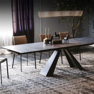 Mesa Eliot Keramik Drive de Cattelan Italia. Mesas de comedor extensibles.