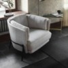 Butaca Cradle tapizado de Arflex. Sofás y butacas clásicas de diseño italiano.