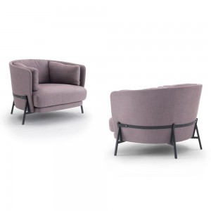 Butaca Cradle tapizado de Arflex. Sofás y butacas clásicas de diseño italiano.