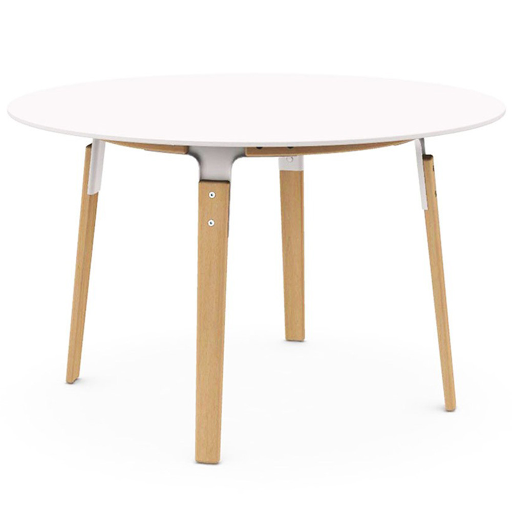 Mesa Steelwood Table Redonda de Magis.  Muebles y complementos de diseño.