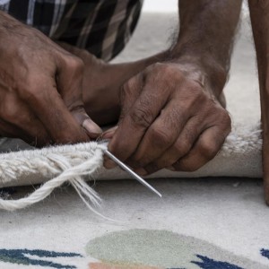 Alfombra Flora Backyard de Nanimarquina. Alfombras de Lana.