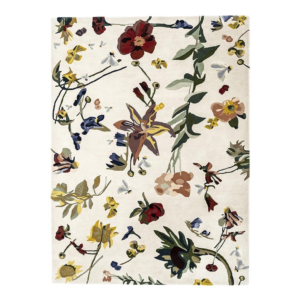 Alfombra de lana virgen Flora Promenade de  Nanimarquina