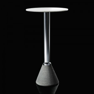 Mesa Alta Table_One Bistrot Redonda de Magis de diseño contemporáneo.
