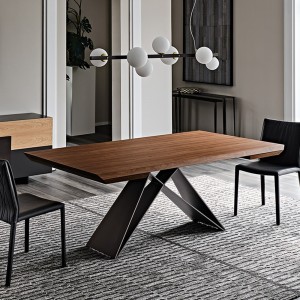 Mesa Premier Wood Drive de Cattelan Italia. Muebles modernos italianos.