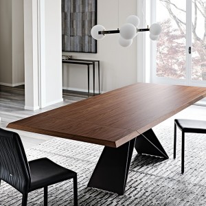 Mesa Premier Wood Drive de Cattelan Italia. Muebles modernos italianos.