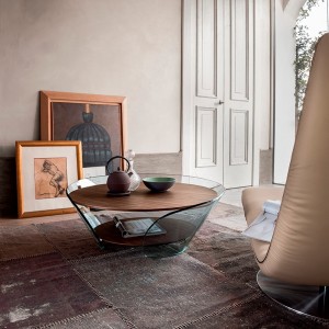 Mesa de centro Raffaello de Tonin casa. Muebles modernos de hogar.