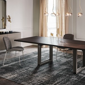 Mesa Sigma Drive de Cattelan Italia. Muebles modernos italianos. Mesas extensibles.