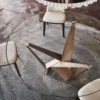 Mesa Skorpio Round de Cattelan Italia. Muebles modernos italianos. Mesas redondas.