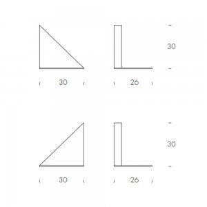 Estante Vela de Tonin casa. Muebles modernos de hogar.