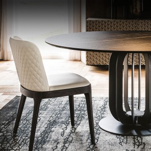 Mesa Soho Keramik de Cattelan Italia. Mesa de cerámica. Mesas redondas.