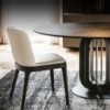Mesa Soho Keramik de Cattelan Italia. Mesa de cerámica. Mesas redondas.