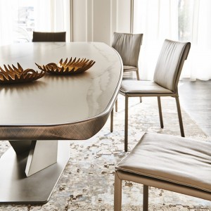 Mesa Stratos Keramik Premium de Cattelan Italia. Mesa de cerámica modernas.