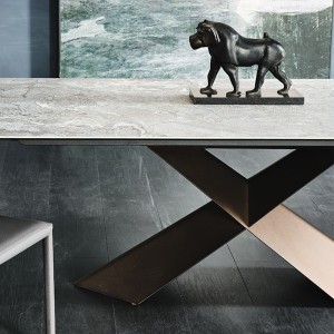 Mesa Tyron Keramik Drive de Cattelan Italia. Mesas extensibles modernas.