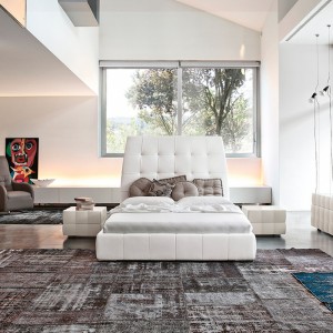 Cama Pacifico de Tonin casa. Muebles modernos de hogar.