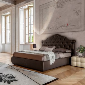 Cama Veneziano de Tonin casa. Muebles modernos de hogar.