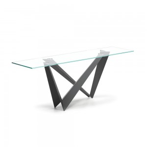 Cónsola Westin de Cattelan Italia.  Cónsolas de recibidor de madera.