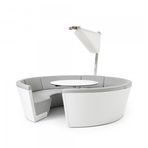 Mesa-Sofá Kosmos Extremis. Mueble de exterior de diseño original.