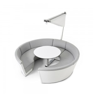 Mesa-Sofá Kosmos Extremis. Mueble de exterior de diseño original.