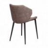 Silla Glam Metal de Tonin casa. Muebles modernos de hogar.