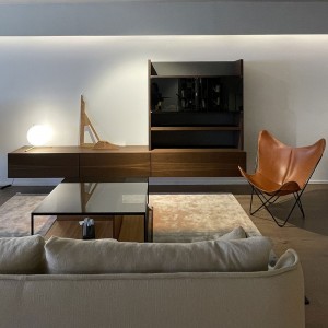 Moderna composición de muebles TV de oferta de la firma italiana Missuraemme.