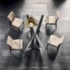 Silla Ginevra de Cattelan Italia. Sillas diseño. Sillas tapizadas modernas.