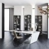 Silla Kelly de Cattelan Italia. Silla multifuncional. Sillas giratorias.