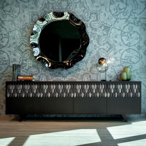 Aparador Plume de Tonin casa. Muebles modernos de hogar.