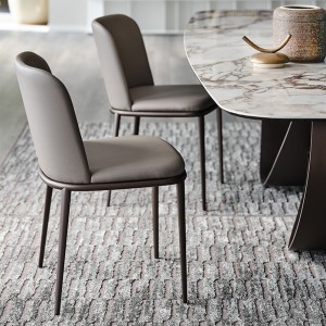 Silla Magda ML de Cattelan Italia. Silla con brazos. Sillas de comedor.