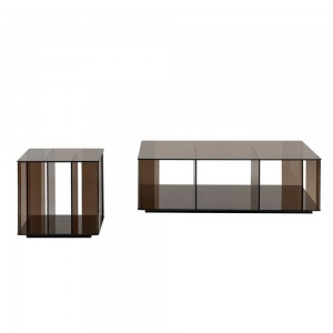 Mesa de centro Dedalo de Tonin casa. Muebles modernos de hogar.