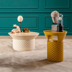 Mesa auxiliar Palmbeach de Tonin casa. Muebles modernos de hogar.