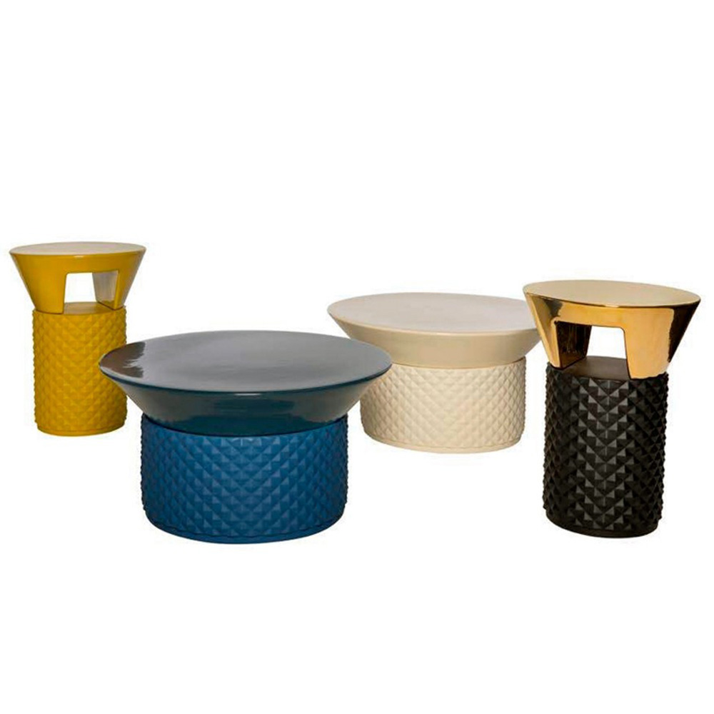 Mesa auxiliar Palmbeach de Tonin casa. Muebles modernos de hogar.