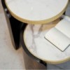 Mesa auxiliar Roller de Tonin casa. Muebles modernos de hogar.