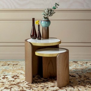 Mesa auxiliar Roller de Tonin casa. Muebles modernos de hogar.