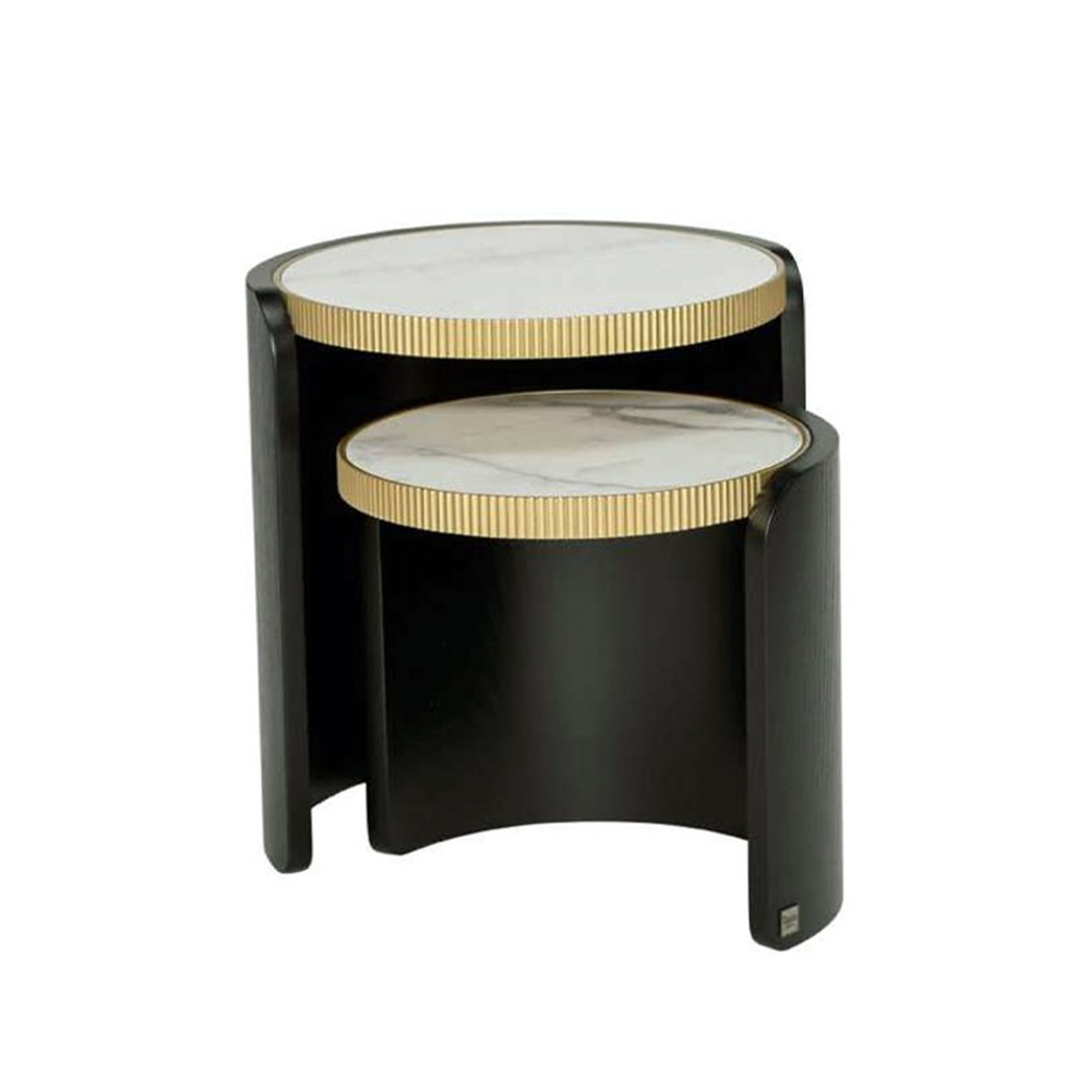 Mesa auxiliar Roller de Tonin casa. Muebles modernos de hogar.