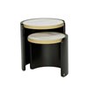 Mesa auxiliar Roller de Tonin casa. Muebles modernos de hogar.