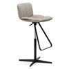 Taburete Axel X de Cattelan Italia. Taburete tapizado. Taburetes giratorios.