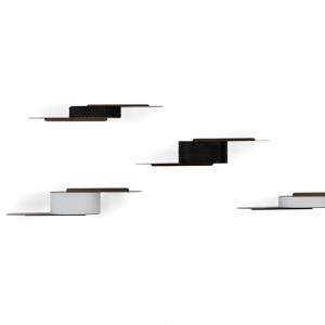 Estante Snowboard de pared de Tonin Casa. Muebles modernos italianos.