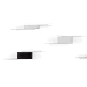 Estante Snowboard de pared de Tonin Casa. Muebles modernos italianos.