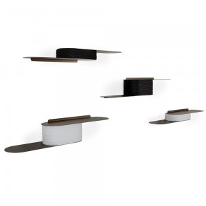 Estante Snowboard de pared de Tonin Casa. Muebles modernos italianos.