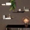 Estante Snowboard de pared de Tonin Casa. Muebles modernos italianos.