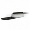 Estante Snowboard de pared de Tonin Casa. Muebles modernos italianos.