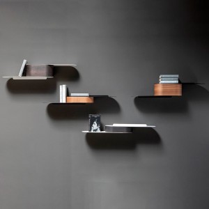 Estante Snowboard de pared de Tonin Casa. Muebles modernos italianos.