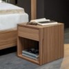 Mesita noche Cubò de Tonin casa. Muebles modernos de hogar.